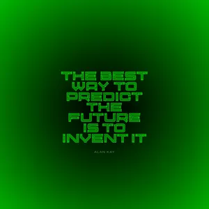 Alan Kay Future Inspirational Wallpaper