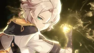 Albedo - A Scholarly Dragoon Of Genshin Impact Wallpaper