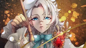 Albedo Genshin, The Mentor Of Kliment Wallpaper