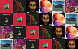 Album Collection Art My Beautiful Dark Twisted Fantasy Wallpaper