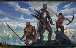 Aldmeri Dominion Elder Scrolls Online Wallpaper