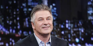 Alec Baldwin At 'the Tonight Show' Wallpaper