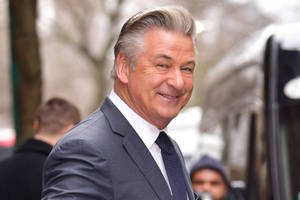 Alec Baldwin Candid Image Wallpaper