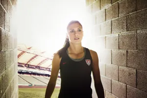 Alex Morgan San Diego Wave Fc Wallpaper