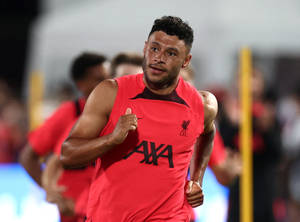 Alex Oxlade-chamberlain Sleeveless Jersey Wallpaper