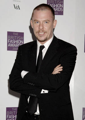 Alexander Mcqueen Suit Pose Wallpaper