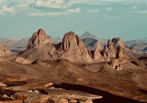 Algeria Brown Rocky Mountain Wallpaper