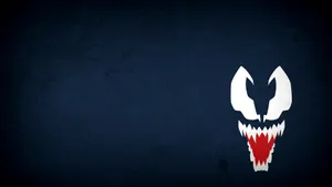 Alien Symbiote Venom Minimalist Wallpaper