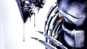 Alien Vs Predator Celtic Close Up Face Wallpaper