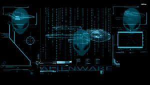 Alienware Blueprint Style Wallpaper Wallpaper