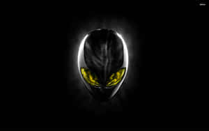 Alienware Logo Glowing Eyes Wallpaper