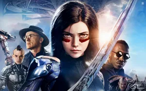 Alita Battle Angel Damascus Blade Wallpaper