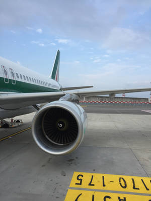 Alitalia Engine Wallpaper