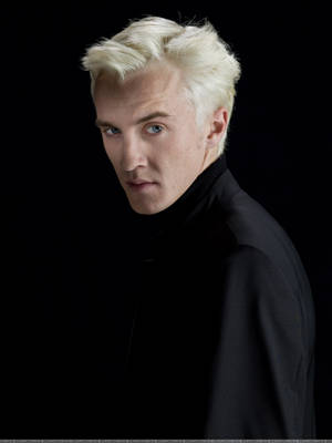 All-black Tom Felton Hd Mobile Wallpaper