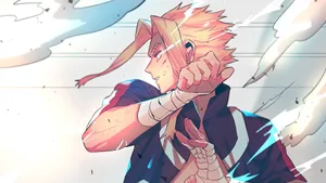 All Might In A Fight Wallpaper