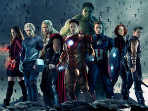 All Superhero Of Avengers Wallpaper