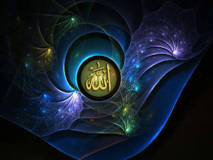 Allah Magical Flowers Wallpaper