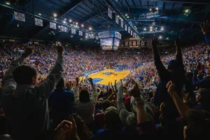Allen Fieldhouse At University Of Kansas Wallpaper