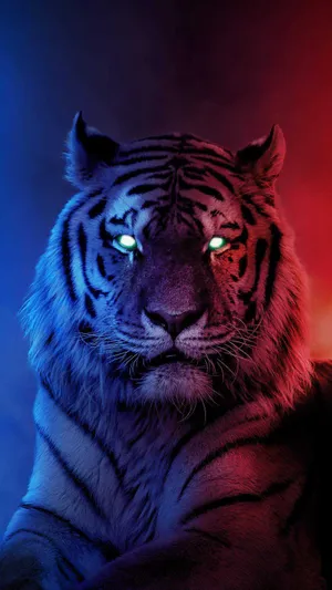 Alpha Tiger Iphone Wallpaper