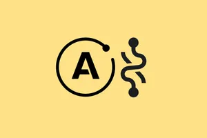 Alphabet Letter A In Yellow Wallpaper