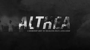 Althea Gibson Thriller Poster Wallpaper