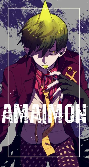 Amaimon Blue Exorcist Phone Wallpaper