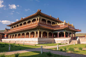 Amarbayasgalant Monastery Mongolia Wallpaper