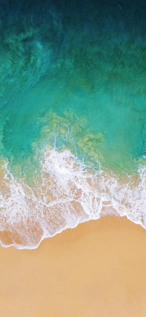 Amazing Beach Wave Wallpaper
