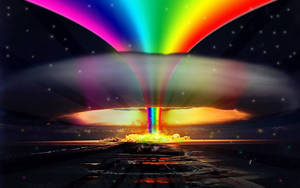 Amazing Pride Rainbow Blast Wallpaper