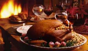 Amazing Thanksgiving Dinner Wallpaper