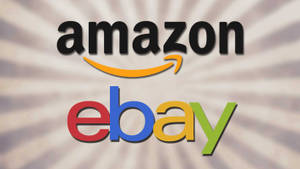 Amazon And Ebay Logos Wallpaper