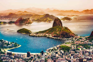 Amazonas Brazil Sugarloaf Mountain Wallpaper