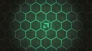 Amd Hexagon Background Wallpaper