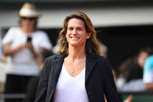 Amélie Mauresmo - Graceful On And Off The Court Wallpaper