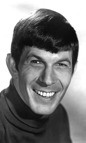 American Actor Leonard Nimoy 1967 Photograph Wallpaper