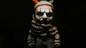 American Horror Villain Clown Wallpaper