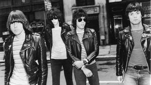 American Pop Rock Band Ramones 1981 Photograph Wallpaper