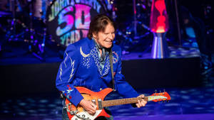 American Singer John Fogerty Oslo Spektrum Wallpaper