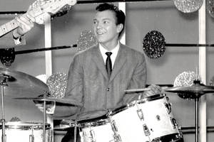 American Singer-songwriter Buddy Holly And The Crickets Wallpaper