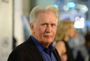 American Veteran Actor Martin Sheen Medium Shot Wallpaper