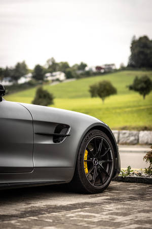 Amg Gt R Side Bonnet Wallpaper