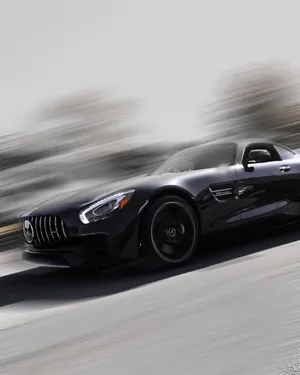 Amg Gtr Motion Blur Wallpaper