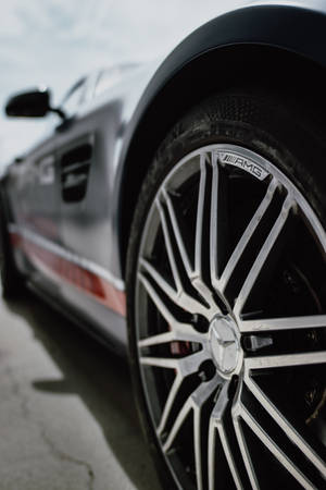 Amg Mercedes-benz Wheels Iphone Wallpaper