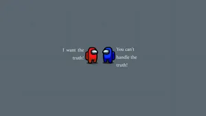 Among Us Desktop Movie Quotes Wallpaper