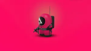Among Us Desktop Squid Game Crewmate Wallpaper