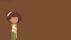 Amphibia Minimalist Anne Boonchuy Wallpaper