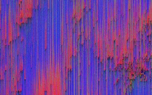 An Abstract Pattern Of Colorful Shapes And Lines Wallpaper