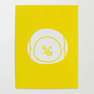 An Adorable Illustration Of Chimmy Bt21 Wallpaper