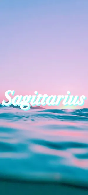An Aesthetic Representation Of Sagittarius, The Ninth Sign Of The Zodiac Wallpaper