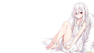 An Anime World Full Of Vibrant Colors Wallpaper